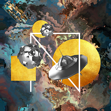 [ Through Space ] Collection. 3D Modeling, and Graphic Design project by Marion Olmillo - 03.20.2021