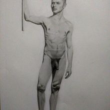 Mi Proyecto del curso: Dibujo realista de la figura humana. Projekt z dziedziny R, sunek ołówkiem, R, sunek anatomiczn,  R, sunek art, st i czn użytkownika Haydeé Andreina Albino Farreras - 24.03.2021