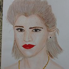 Mi Proyecto del curso: Retrato ilustrado en acuarela . % Almudena Diaz Asensio tarafından hazırlanan Sulubo, Ve a Resim projesi - 03.24.2021