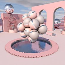 Landscape. Un progetto di 3D, Progettazione 3D, Graphic design e Modellazione 3D di Eveling Salazar - 25.03.2021