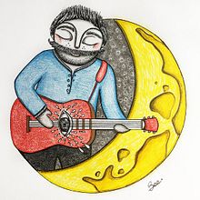 BOHEMIAN GUY. Un progetto di Illustrazione tradizionale e Disegno a matita di Bianca Peña - 25.03.2021