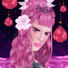 Mi Proyecto del curso: Retratos digitales de fantasía con Photoshop. Un progetto di Disegno artistico e Disegno digitale di avalonirais - 25.03.2021