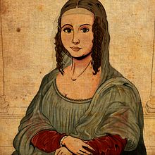 Monalisa FanArt. Un progetto di Illustrazione tradizionale e Illustrazione digitale di Guillermo Eguizabal - 25.03.2021