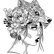 My project in Digital Design and Illustration of Tattoos with Procreate course. Un progetto di Design digitale e Design di tatuaggi di Neil C - 25.03.2021
