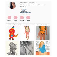 Portfolio Instagram. Un proyecto de Ilustración tradicional de Mireia Muñoz - 25.03.2021