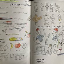 My project in The Art of Sketching: Transform Your Doodles into Art course. Sketching project by Krüger André - 03.25.2021