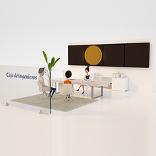 Caja de Ingenieros - Hipotecas. Un proyecto de Animación 3D y Motion Graphics de Borja Alami Vidal - 25.07.2020