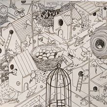 My project in The Art of Sketching: Transform Your Doodles into Art course. Projekt z dziedziny Trad, c i jna ilustracja użytkownika ceribridgeharrington - 25.03.2021