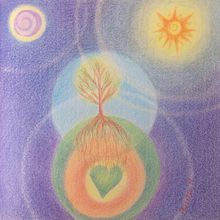 Dibu lápices de colores. Desenho artístico e Ilustração infantil projeto de Montse Alonso - 25.03.2021