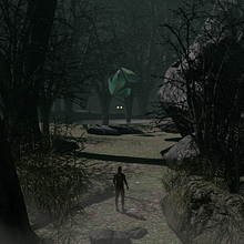 Mi Proyecto del curso: Ilustración fantástica 3D con Blender - Thick Dark Forest. 3D Design, 3D, and Digital Illustration project by Ricardo Ramón - 03.20.2021