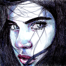 Mi Proyecto del curso: Retrato creativo en claroscuro con lápiz. Portrait Drawing project by Ignacio Ayerbe Garcia - 03.26.2021