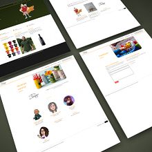 Parapapá. Projekt z dziedziny CSS, Tworzenie stron internetow, ch, Design, Projektowanie interakt, wne, Web design, HTML i UX / UI użytkownika mkg20 - 26.03.2021