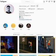 Meu projeto do curso: Estratégia de marca no Instagram. . 3D project by Dan Cristian - 03.26.2021