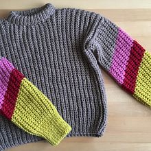 Mi Proyecto del curso: Crochet: crea prendas con una sola aguja. Crochet project by Lucía Ten - 03.26.2021