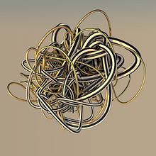 Nudos. Un progetto di 3D, Modellazione 3D, Progettazione 3D, Graphic design e Design di Eveling Salazar - 26.03.2021