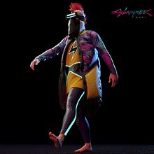 Cyberpunk Men 2077 . Un proyecto de Animación 3D y Animación de personajes de Jesus Silva - 26.03.2021