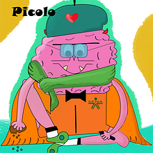 Picolo! Personaje como propuesta en proyecto de enseñanza e incentivación a la educación de diseño en el centro de enseñanza SENA.. Un proyecto de Ilustración digital e Ilustración naturalista				 de Stephanie Argáez Urrego - 24.03.2021