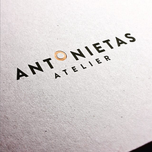 ANTONIETAS ATELIER | Branding. Un progetto di Br, ing, Br, identit e Design di loghi di Virginia Oliete - 26.08.2018