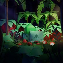 VDI: Bulbasaur. Een project van 3D,  Concept art, Traditionele illustratie y  3D-modellering van Osmar Axel Rivera Mejia - 26.03.2021