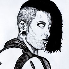 Mein Kursprojekt: Blackwork Tattoodesign. Editorial Illustration, and Tattoo Design project by Jazz - 03.26.2021
