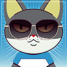 Keep Shining Kid. Een project van Ontwerp van personages y Digitale illustratie van udope - 26.03.2021