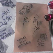 Meu projeto do curso: Tatuagem para principiantes. Commercial Photograph, Arts, and Crafts project by pacyntinha - 04.17.2021