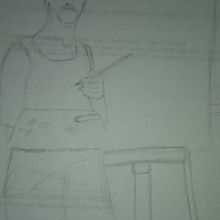 Quien te enseña a caminar.... Un projet de Autoportrait photographique , et Esquisse  de Gustavo Daniel Sebastiano - 27.03.2021