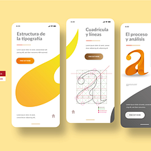 MiTipografía | Ui. Un progetto di Progettazione di applicazioni, Tipografia e UX / UI di TITO CAMPOS - 27.03.2021