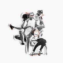 Art i Ollie | Cartel. Een project van Collage, Posterontwerp y Fotografie van Diego Cayuelas - 20.09.2018