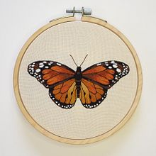 My project in Realistic Embroidery Techniques course. Artesanato projeto de Anastasia - 25.03.2021