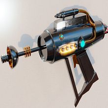 Pistola galáctica . Un projet de 3D, Conception 3D , et Modélisation 3D de Jose Trullenque - 17.03.2021