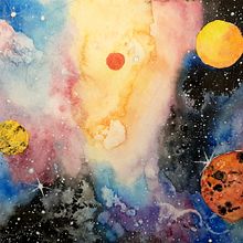 Mi Proyecto del curso: Técnicas modernas de acuarela. Watercolor Painting project by Coral Art - 04.02.2021