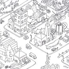 Imaginary City_MMZ. Drawing project by Marcia - 03.27.2021