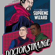 Marvel Comics - Doctor Strange . Design & Ilustrație tradițională de Nicolas Gabriel - 03.26.2021