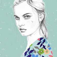 My project in Portrait with Pencil, Color Techniques and Photoshop course. Un progetto di Disegno, Disegno di ritratti e Pittura acrilica di Natalie Hughes - 28.03.2021