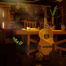 Hace Tiempo - La Isla Centeno. Een project van 3D,  Concept art, Traditionele illustratie y  3D-modellering van Osmar Axel Rivera Mejia - 28.03.2021