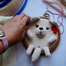 Perro en Bastidor. Embroider project by Jocelin Gonzalez - 03.28.2021