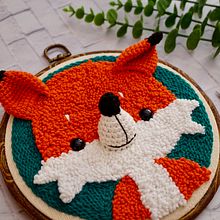 Zorrito. Embroider project by Jocelin Gonzalez - 03.28.2021