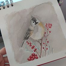 Animais. Pintura em aquarela projeto de Dayana Curtolo - 28.03.2021
