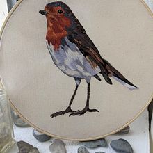 My project in Painting with Thread: Textile Illustration Techniques course. Embroider project by Maddy Edgington - 03.28.2021