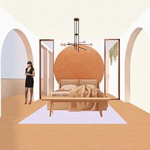 My project in Architectural Visualization Using Digital Collage course. Architectural Illustration, Architecture, and Digital Painting project by polselaura - 03.28.2021
