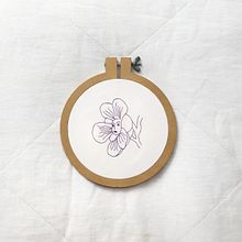 Florecí.. Bordado projeto de Valentina Artero - 28.03.2021