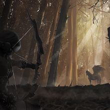 El Último. Concept Art, Traditional illustration, and Digital Illustration project by Darío Suárez - 03.29.2021