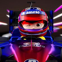 Vinheta de oferecimento para faixa comercial da F1. . Projekt z dziedziny Animacje 3D użytkownika Ney Santana - 28.03.2021