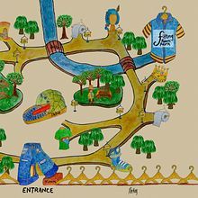 Mi Proyecto del curso: Creación de mapas ilustrados: refleja la esencia de la ciudad. Traditional illustration, and Painting project by Ana Karina Moreno - 03.29.2021