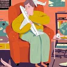 Editorial illustrations: Dagens Nyheter. Digital Illustration, Editorial Design, Editorial Illustration, and Traditional illustration project by Emma Hanquist - 03.28.2021