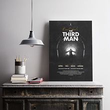 The third man. Un proyecto de Cine, Diseño de carteles y Diseño gráfico de Artídoto Estudio - 29.03.2021