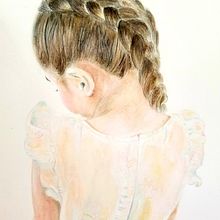 Watercolor Portrait . Watercolor Painting project by Sara Vasquez - 03.29.2021