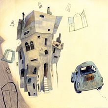 La casa de las mil ventanas. Children's Illustration project by Enrique Torralba - 01.01.2007