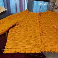 Chaqueta top down mi nuevo proyecto. Crochet project by marialysandra - 03.29.2021